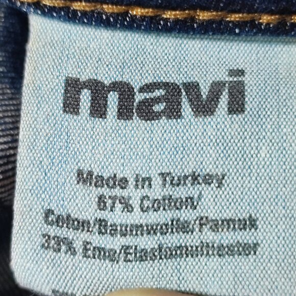 Mavi Jeans women's size 27/32 ink blue Serena Low rise super skinny stretch - Picture 7 of 15